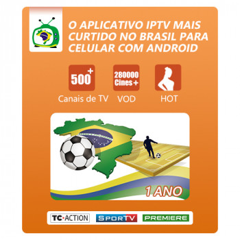 Cartão anual (Brasil TV Móvel Premium)