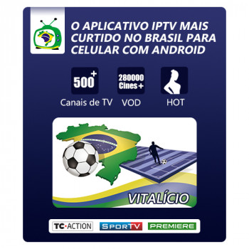 Cartão vitalício (Brasil TV Móvel Premium)